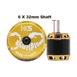 Scorpion 600 Class Heli HK5-4026-1115kv Motor 6mm shaft