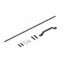 Carbon control rod for tail LOGO 600