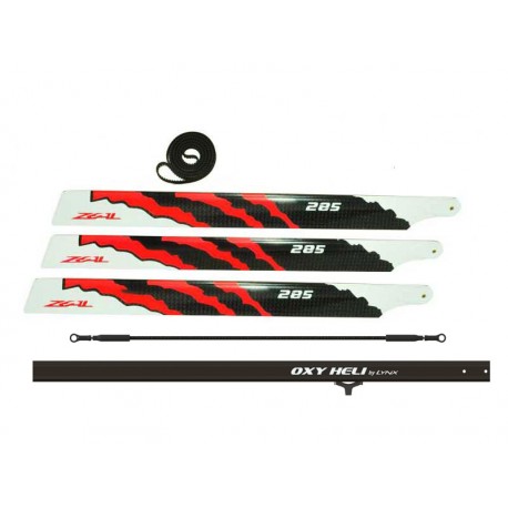 OXY3 - 285 Stretch + 3 - 285 mm ZEAL CF Main Blade, Combo