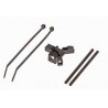 Antenna support for tailboom, black