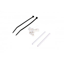 Antenna support for tailboom, white