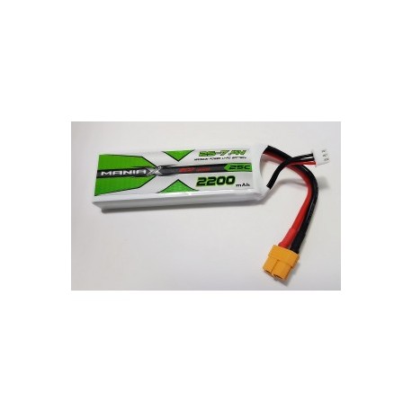 MANIAX POWER lipo 2S 2200mah 30C XT60