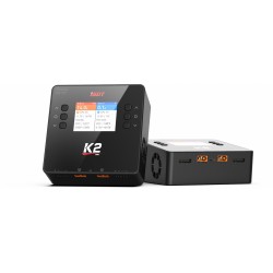 iSDT SMART CHARGER K2 DUO - 200/500W, 20A