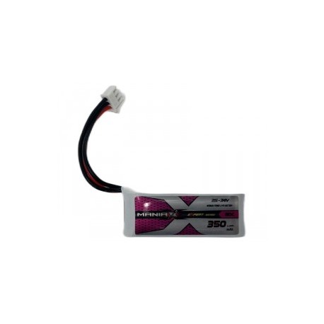 ManiaX 7.4V 350mah 50C Lipo (OMP M1)