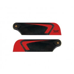 1ST Tail blades 105mm Red