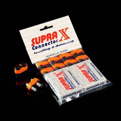 Supra-X PRO 6mm (8M, 8F, Black Housing, ORG Cap)