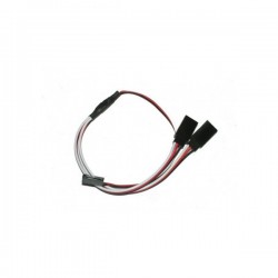 Futaba Straight Y lead 22AWG 150mm