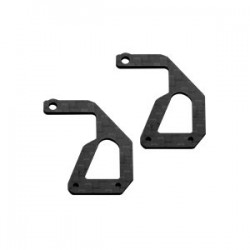 FRAME REAR CARBON REINFORCEMENT PLATE SET