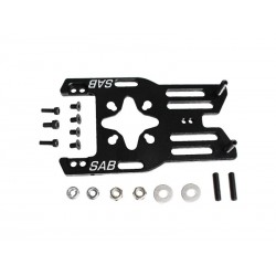 ALUMINUM MOTOR MOUNT BLACK MATTE